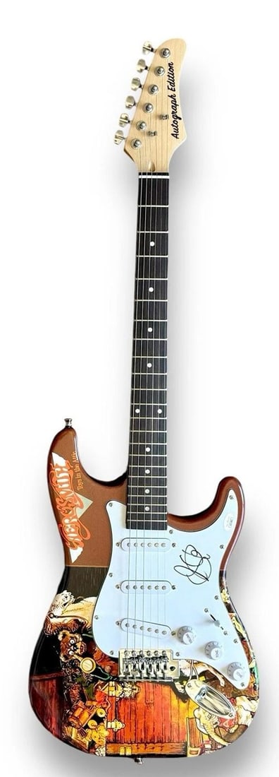STEVEN TYLER Signed Guitar Custom 11 Graphics JSA COA AEROSMITH DREAM ON - 3