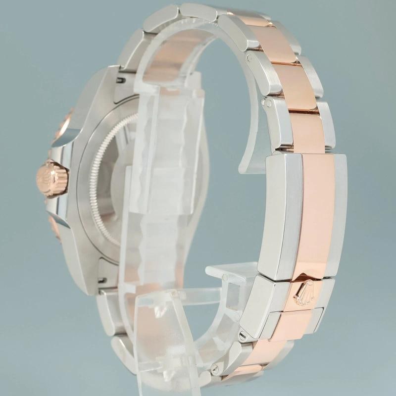 2025 NEW Rolex GMT Master II Root Beer Two Tone Rose Gold 126711 CHNR Watch Box - 4