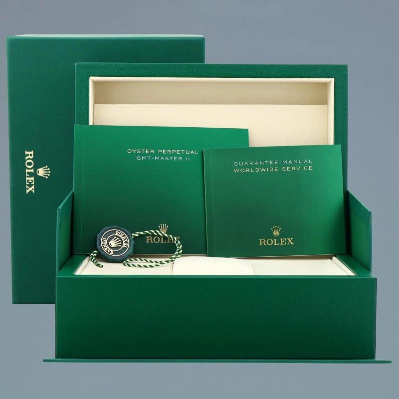 2025 NEW Rolex GMT Master II Root Beer Two Tone Rose Gold 126711 CHNR Watch Box - 7