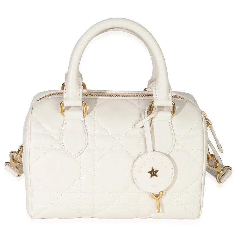 Christian Dior Dusty Ivory Macrocannage Calfskin Dior Groove 20 Bag: Condition Preowned GoodCountry of Origin ItalyDimensions 8 x 55 x 45Handbag Accessories ClochetteLockKeyRemovable StrapsBag Width 8 inBag Depth 45 inBag Height 55 inDepartment UnisexStyle Shoulder