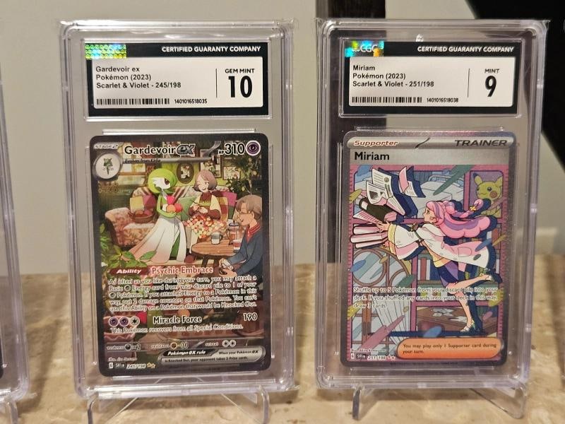 Pokemon Scarlet violet Base Master Set Graded Cards Mint Condition (1 of 20)