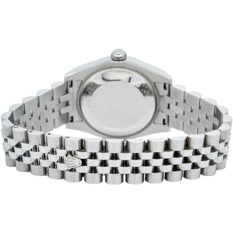 Rolex Datejust 178240 2016 Card Midsize SS Jubilee Grey Floral Dial Auto 31mm - 5