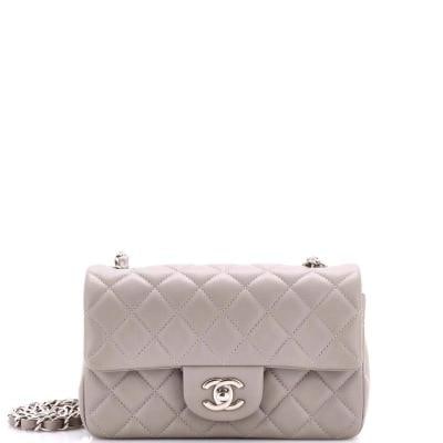 Chanel Classic Single Flap Bag Quilted Lambskin Mini (1 of 6)