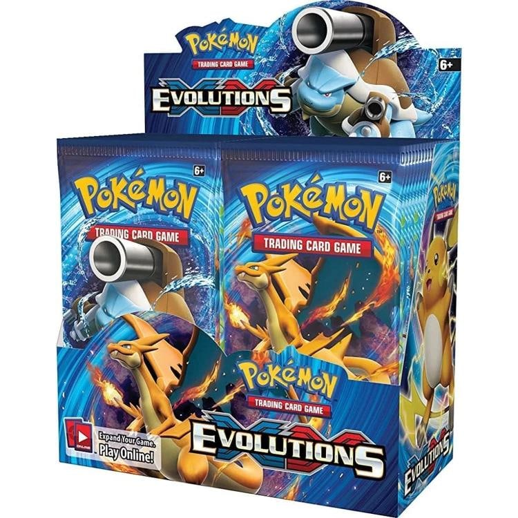 Pokemon TCG: XY Evolutions Booster Box - 36 Packs: Condition: New/Factory Sealed: A brand-new, unused, unopened, undamaged item (including handmade items). See the seller's listing for full details. ,MPN: SV0032393,Brand: Pokemon,Game: Pokemon
