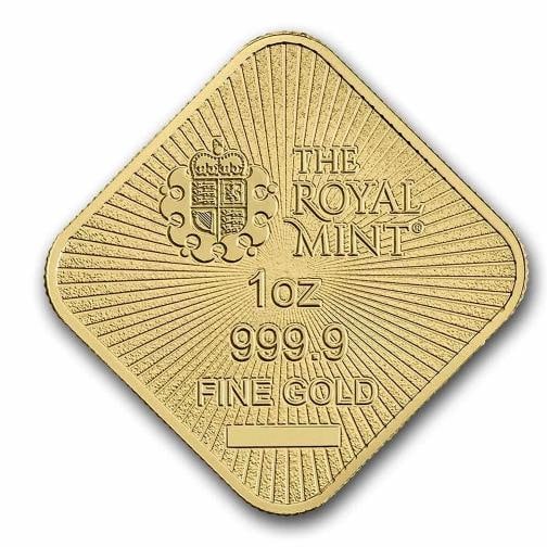 1 oz Gold Bar - The Royal Mint Britannia & Liberty - 2