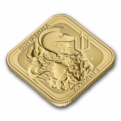 1 oz Gold Bar - The Royal Mint Britannia & Liberty - 3
