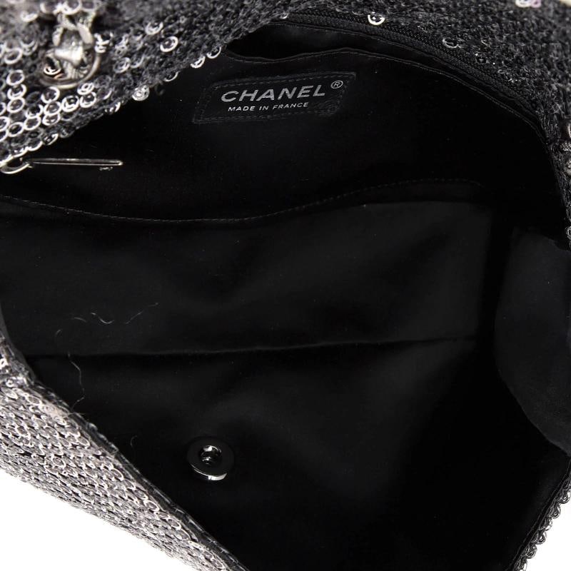 Chanel Hidden Sequins Flap Bag Sequins Medium - 5