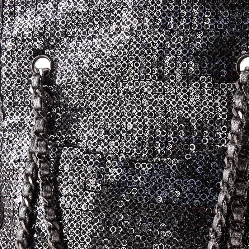 Chanel Hidden Sequins Flap Bag Sequins Medium - 8