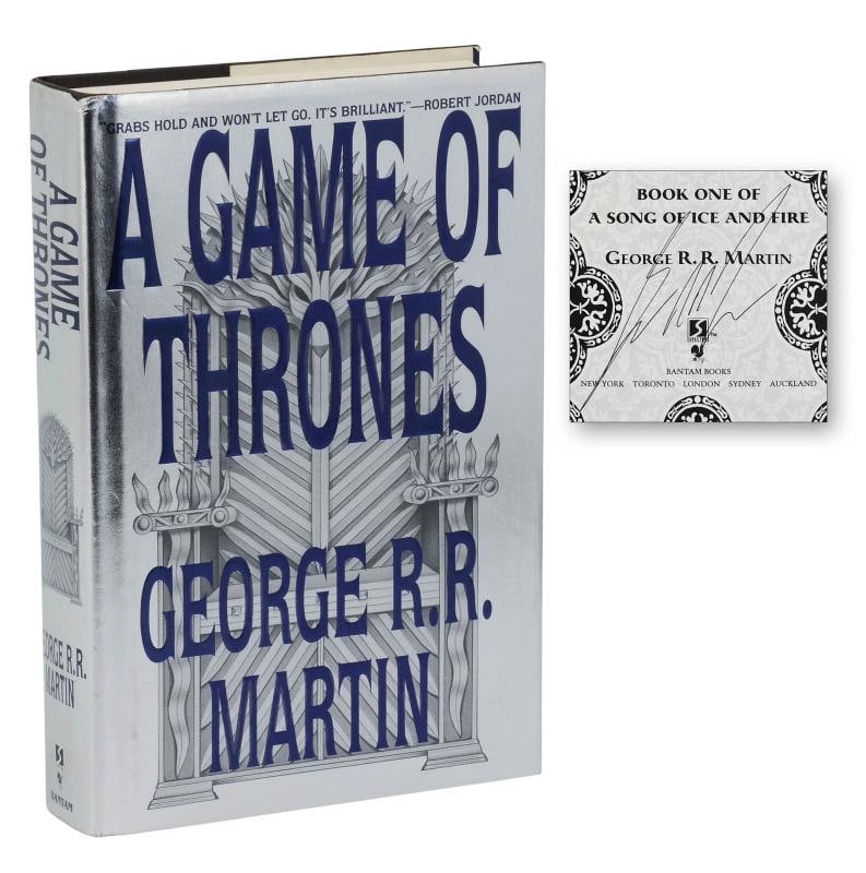 A Game of Thrones ~ SIGNED by GEORGE R. R. MARTIN ~ First Edition US ~ 1st 1996 (1 of 9)