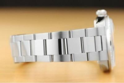 MENS ROLEX DATEJUST ICE BLUE 18K WHITE GOLD DIAMOND SAPPHIRE & STEEL WATCH - 7