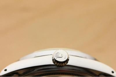 MENS ROLEX DATEJUST ICE BLUE 18K WHITE GOLD DIAMOND SAPPHIRE & STEEL WATCH - 8