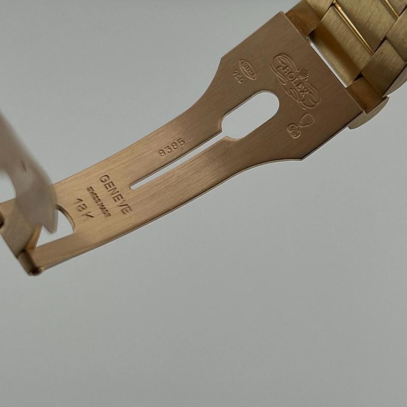 Rolex Day Date President 18138 Factory Diamond Dial Bezel & Lugs 18K Yellow Gold - 9