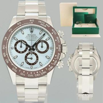 2012 Rolex Daytona 116520 Glacier Blue Steel Platona Ceramic 40mm Watch Box: Brand Rolex (Guaranteed Authentic) Model Daytona Cosmograph Reference Number 116520 Serial Number Random Gender Men's Metal Stainless Steel Case Size 40.00mm Wrist Size This watch will currently comfo