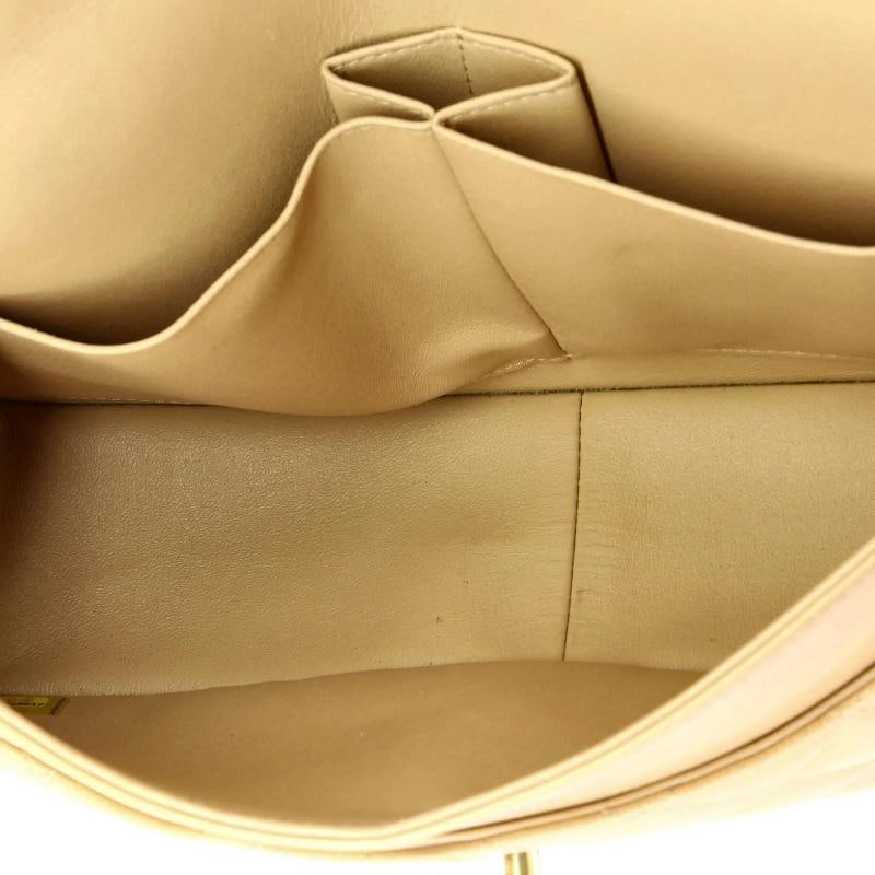 Chanel Classic Double Flap Bag Quilted Caviar Jumbo - 5