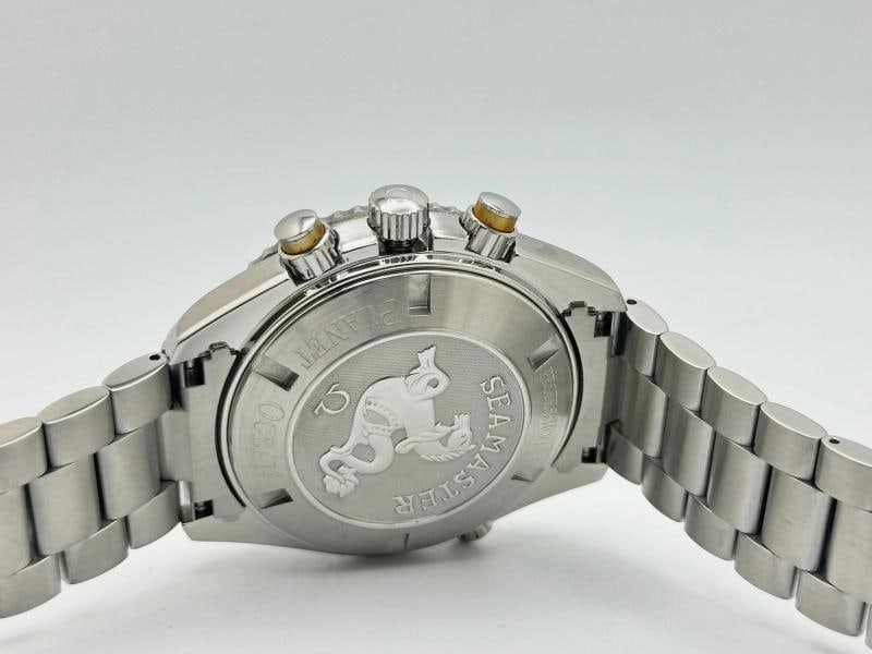 Omega Seamaster Planet Ocean 600M 2218.50.00 45.5mm Orange Bezel Steel Box - 8