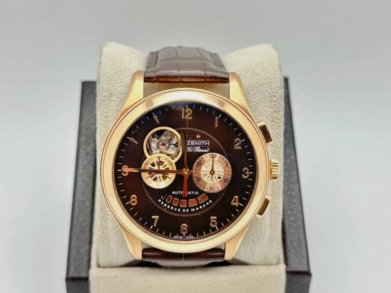 Zenith El Primero Chronograph 18.0520.4021 44mm Grande Class XXT 18K Rose Gold (1 of 8)