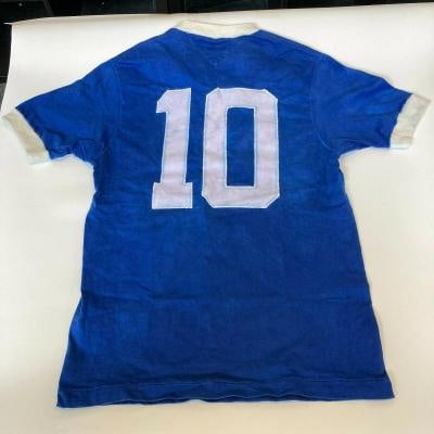 Pele Game Used 1970 Brazil National Soccer Jersey With Sports Investors COA - 5