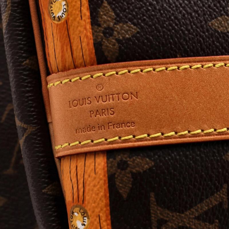 Louis Vuitton Keepall Bandouliere Bag Limited Edition Summer Trunks Monogram - 7