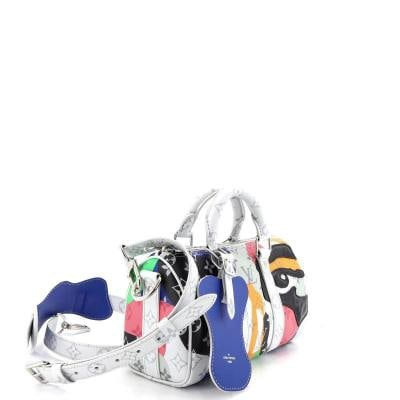 Louis Vuitton Keepall Bandouliere Bag Limited Edition Portrait Monogram Canvas - 2