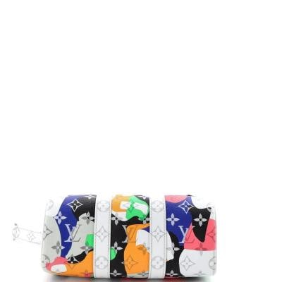 Louis Vuitton Keepall Bandouliere Bag Limited Edition Portrait Monogram Canvas - 4