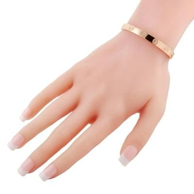 Cartier LOVE 18K Rose Gold Bracelet - 2