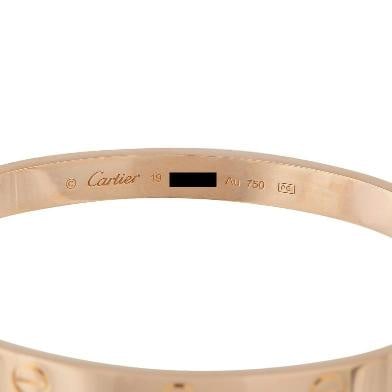 Cartier LOVE 18K Rose Gold Bracelet - 3