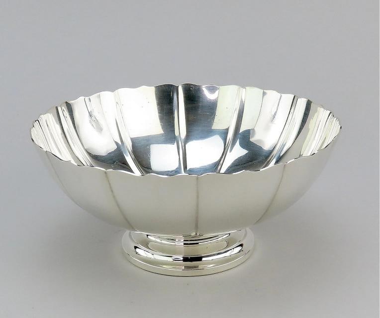 Fabulous Tiffany Co Dublin Sterling Silver Footed Bowl 7 Inches Diameter No Mono (1 of 5)