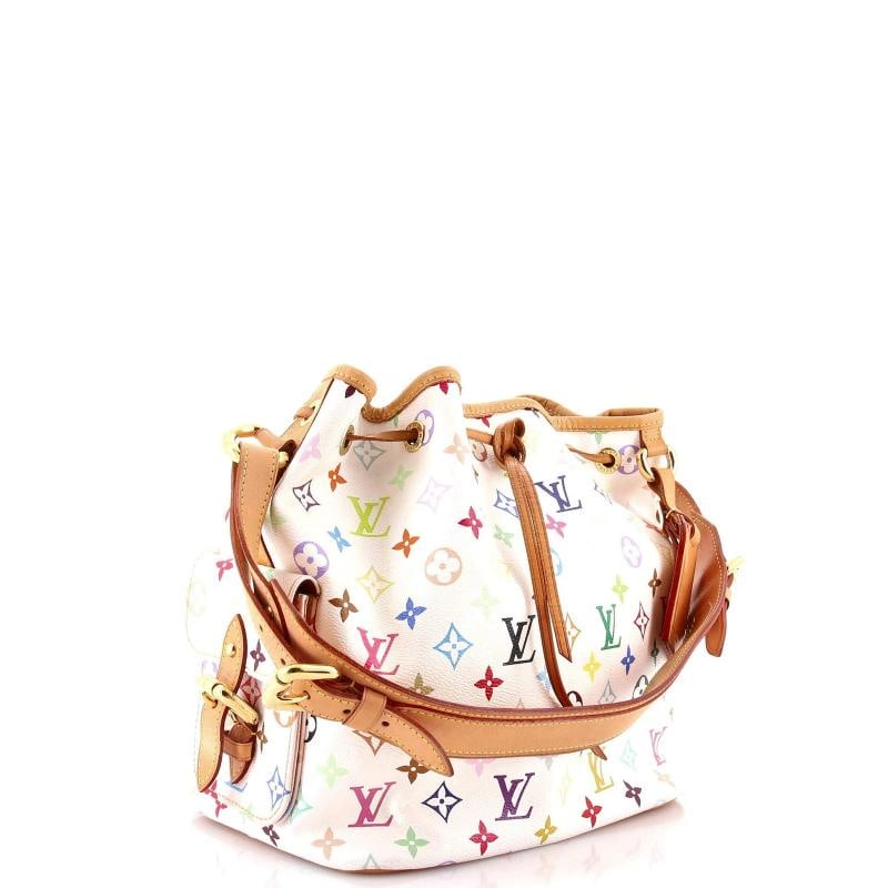 Louis Vuitton Petit Noe Handbag Monogram Multicolor - 2