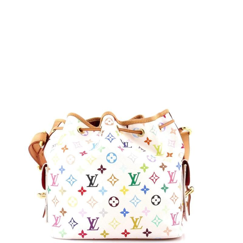 Louis Vuitton Petit Noe Handbag Monogram Multicolor - 3