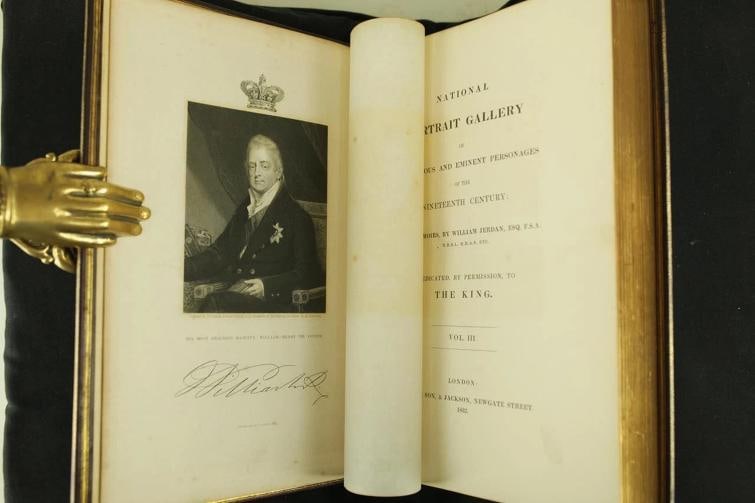 William Jerdan / National Portrait Gallery of Illustrious and Eminent 1st 1830 - 14