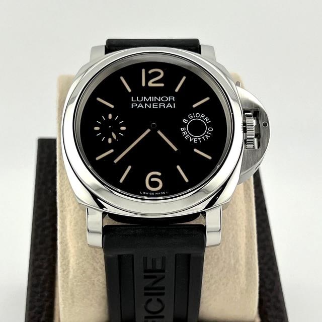 Panerai Luminor Marina 8 Days PAM 590 PAM00590 44mm Black Dial Stainless Steel - 2