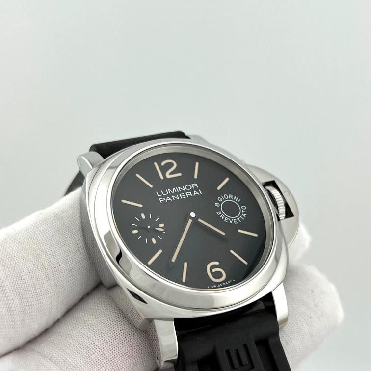 Panerai Luminor Marina 8 Days PAM 590 PAM00590 44mm Black Dial Stainless Steel - 5