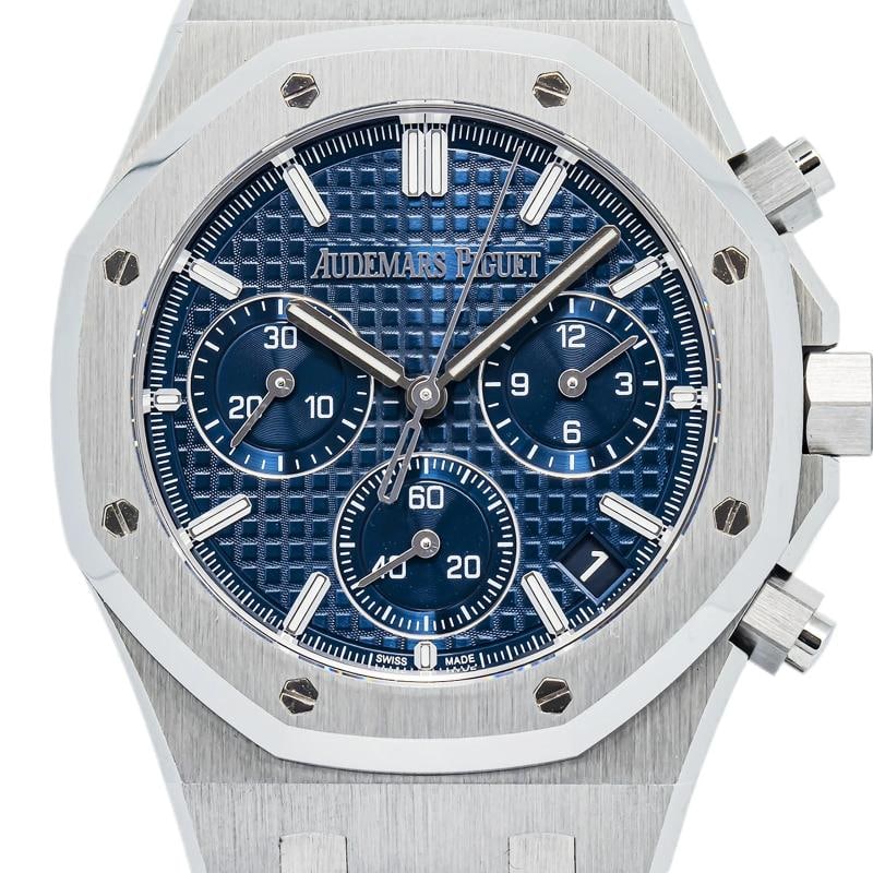 Audemars Piguet Royal Oak 2624OST Complete50th Anniversary Blue Men's Watch 41mm - 2
