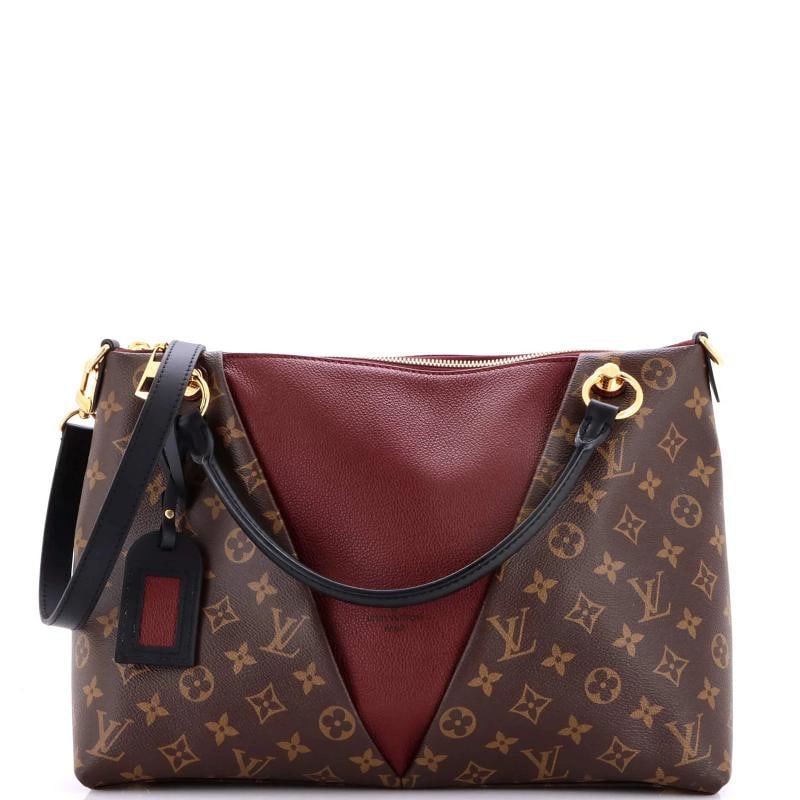 Louis Vuitton V Tote Monogram Canvas and Leather MM (1 of 7)