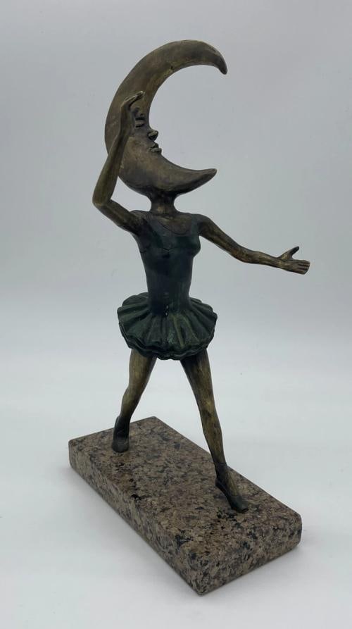 Sergio Bustamante Signed Bronze Art Sculpture~ Edition Of /100~(16"H x 7"W x 9"L) (1 of 13)