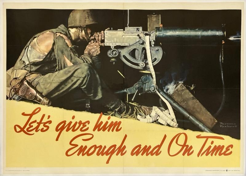 Original Vintage WWII Poster: Dimensions: 40 x 28.3 in. / 101.6 x 72 cm.; Circa 1942 . Condition: Used,Conflict: WW II (1939-45),Theme: Militaria,Original/Reproduction: Original,Region of Origin: United States,Country of Origin: