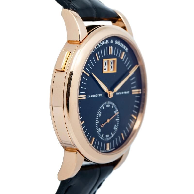 A. Lange & Sohne Grand Langematik 309.031 2010 Paper 18K RG Black Auto Men 40mm - 4