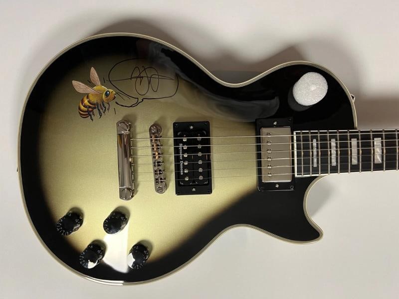 Adam Jones Signed Epiphone Les Paul Mark Ryden - Queen Bee Edition Guitar With Case (JSA LOA) (1 of 14)
