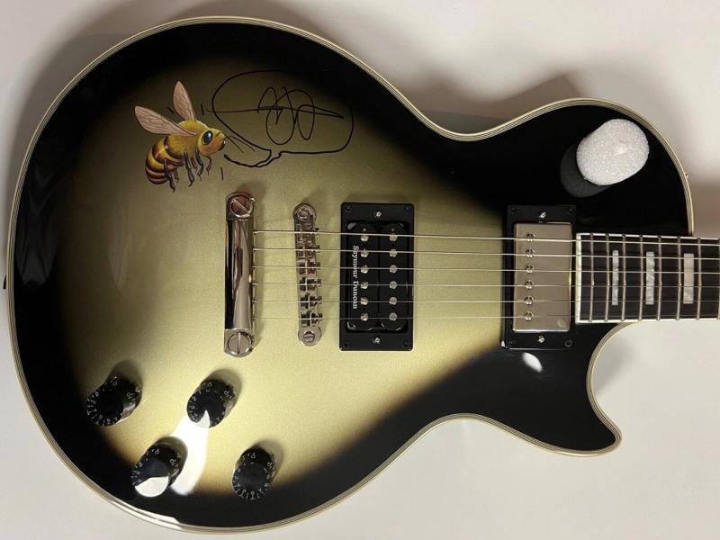 Adam Jones Signed Epiphone Les Paul Mark Ryden - Queen Bee Edition Guitar With Case (JSA LOA) - 4
