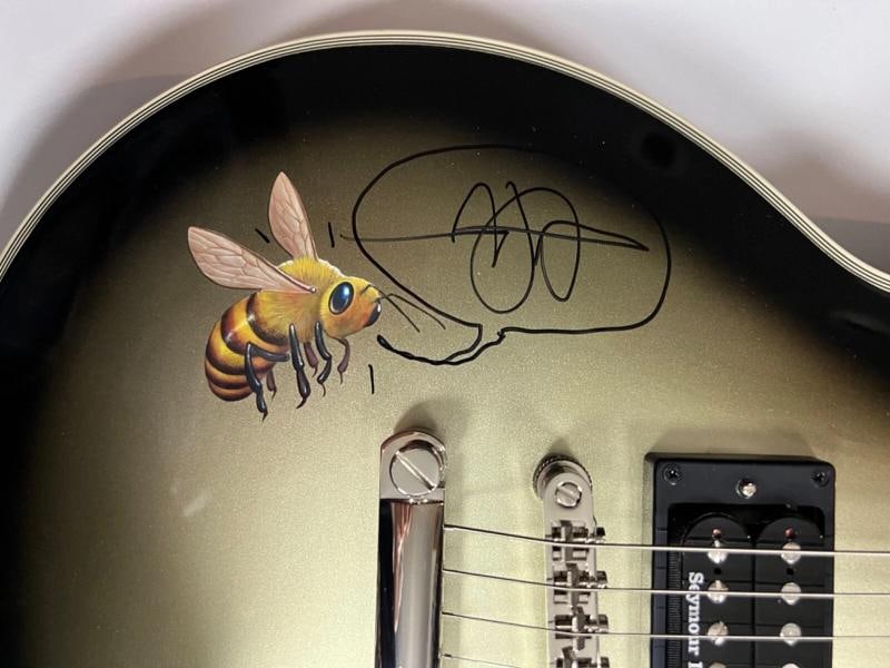 Adam Jones Signed Epiphone Les Paul Mark Ryden - Queen Bee Edition Guitar With Case (JSA LOA) - 6