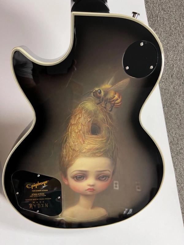 Adam Jones Signed Epiphone Les Paul Mark Ryden - Queen Bee Edition Guitar With Case (JSA LOA) - 8