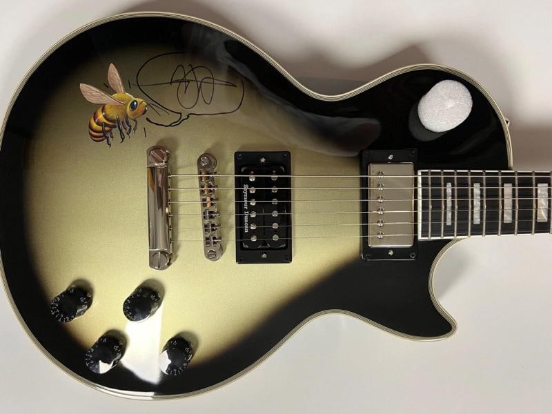 Adam Jones Signed Epiphone Les Paul Mark Ryden - Queen Bee Edition Guitar With Case (JSA LOA) - 9