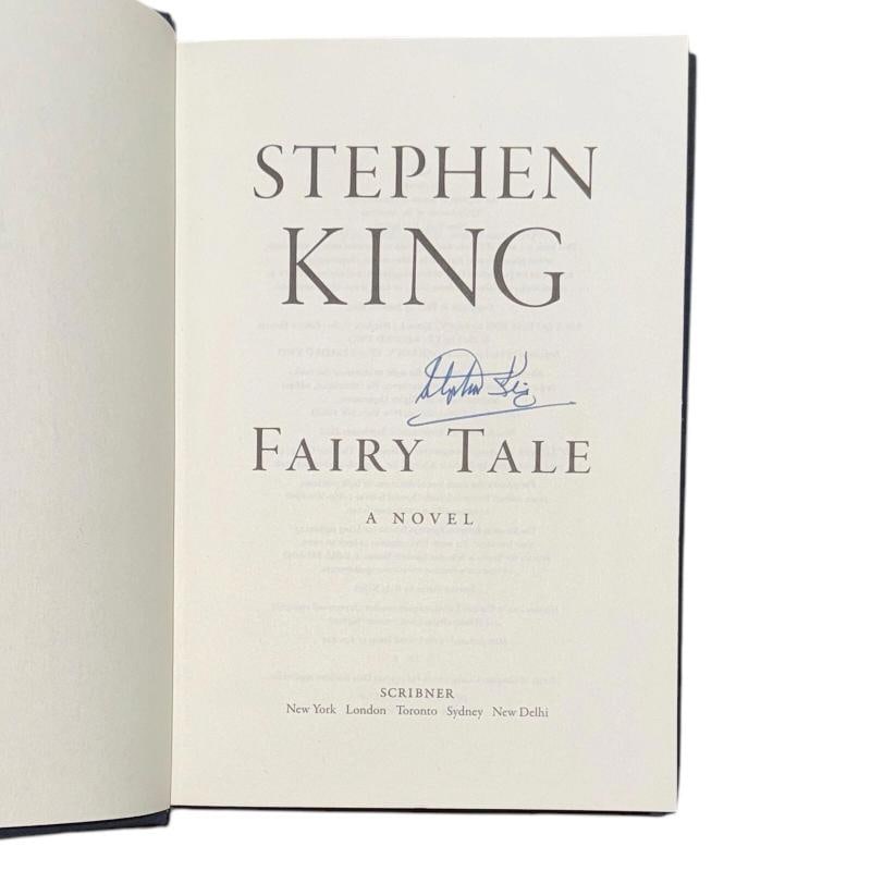 STEPHEN KING SIGNED 'FAIRY TALE' 1ST FIRST EDITION HARDCOVER BOOK (1 of 11)