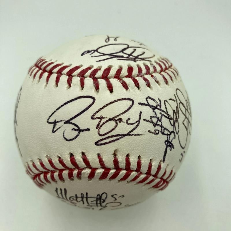 2014 San Francisco Giants World Series Champs Team Signed W.S. Baseball JSA COA (1 of 10)