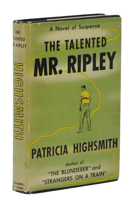 The Talented Mr Ripley ~ by PATRICIA HIGHSMITH ~ First Edition ~ 1st ~ 1955 (1 of 7)