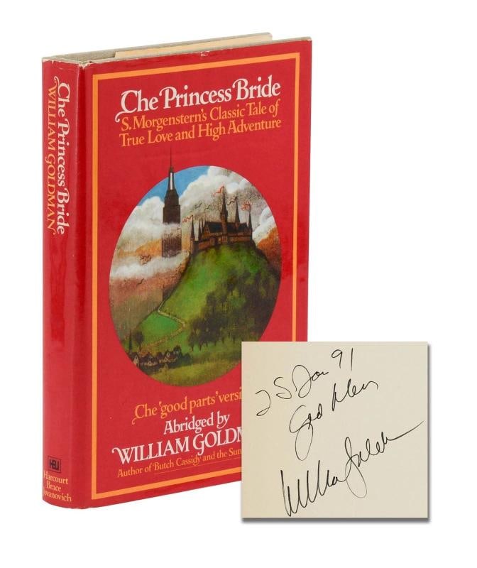 The Princess Bride ~ SIGNED by WILLIAM GOLDMAN ~ First Edition ~ 1st ~ 1973 (1 of 10)