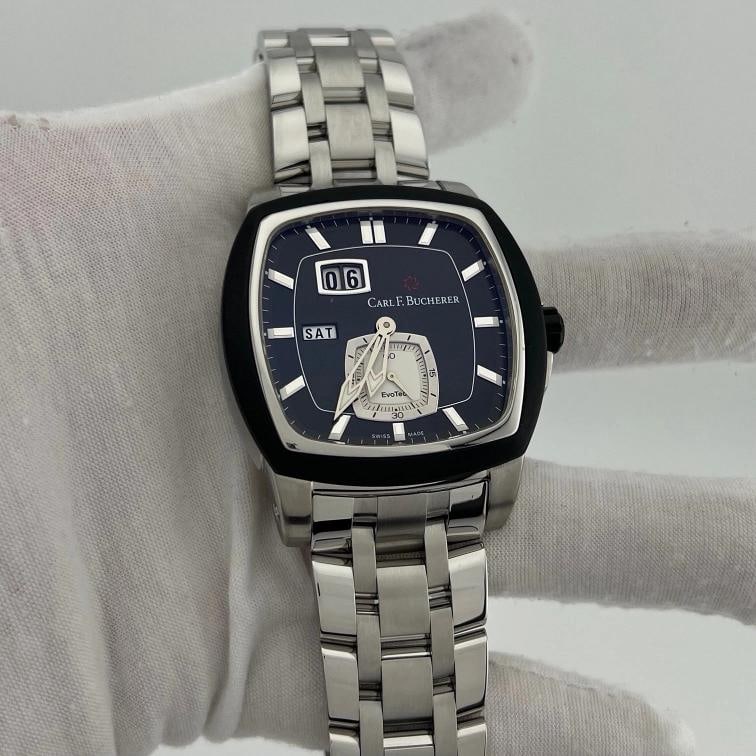 Carl F Bucherer Patravi EvoTec Day Date 00.10627.13.33.21 44.5mm Stainless Steel - 3