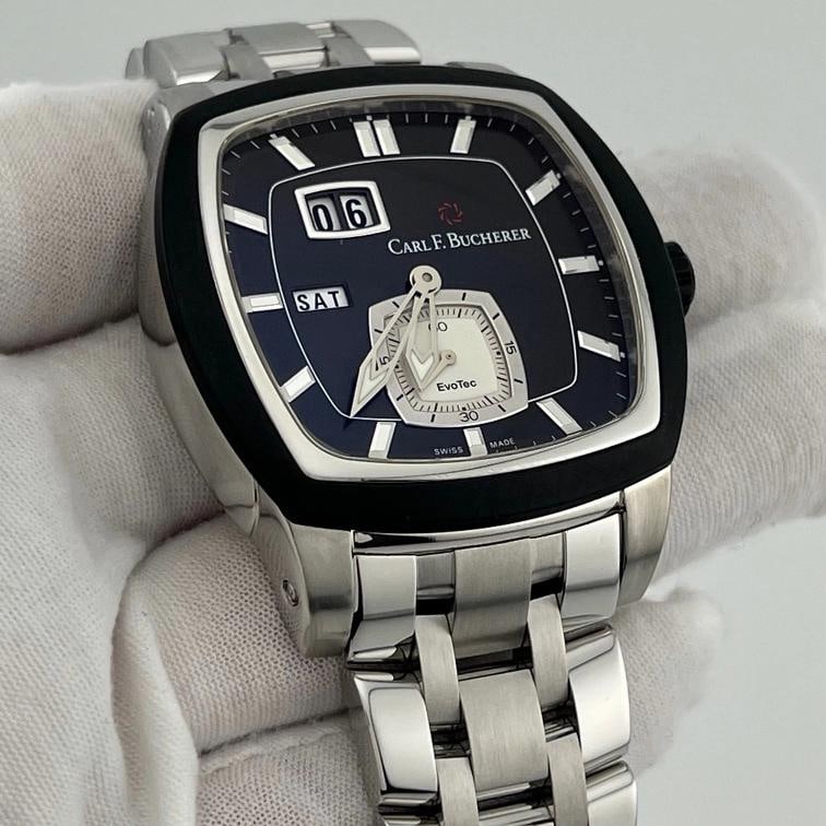 Carl F Bucherer Patravi EvoTec Day Date 00.10627.13.33.21 44.5mm Stainless Steel - 4