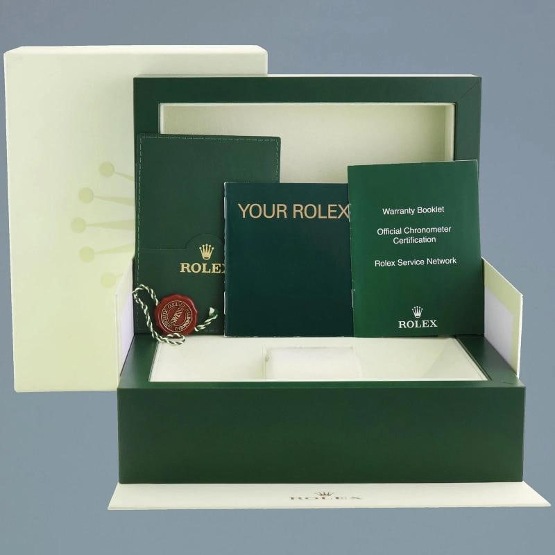 MINT 2015 Rolex Daytona Meteorite Roman 116509 White Gold Chronograph Watch Box - 7