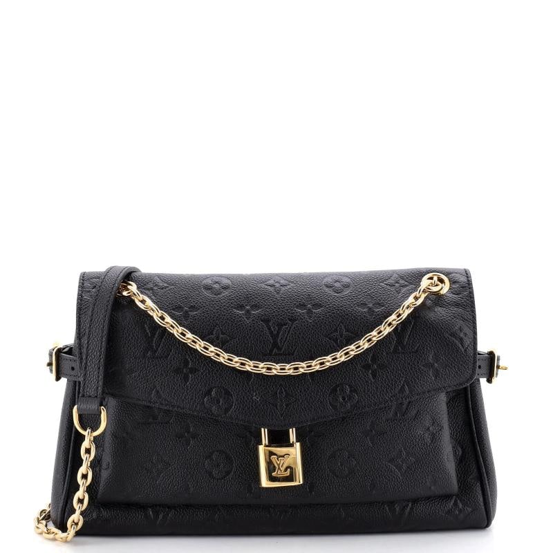 Louis Vuitton Anytime Flap Bag Monogram Embossed Leather (1 of 6)